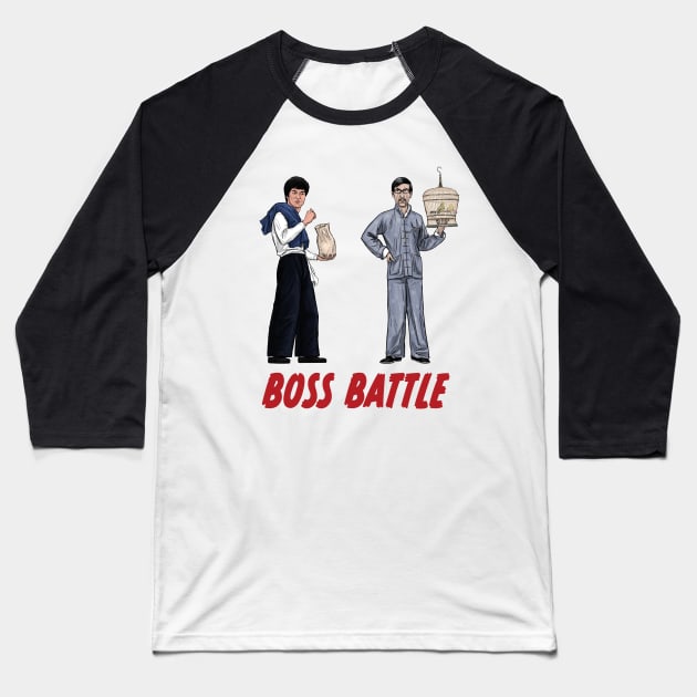 Boss Battle Baseball T-Shirt by PreservedDragons
